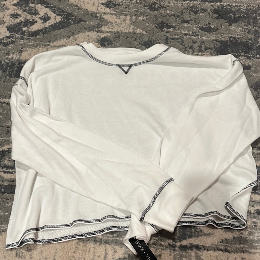 Kendall & Kylie pajama crop top (size large)